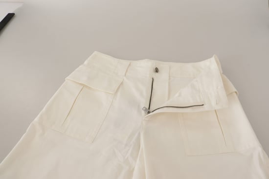 Chic  Cotton Tapered Pants - Image 4