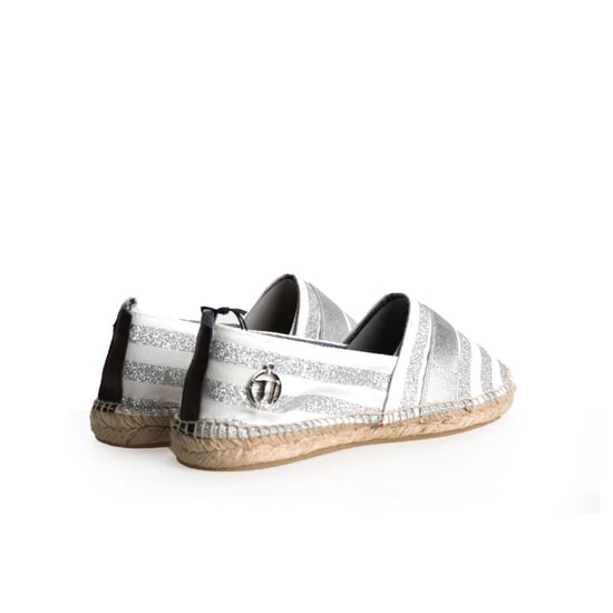 Trussardi Jeans Espadrilles Woman's Silver - Image 3