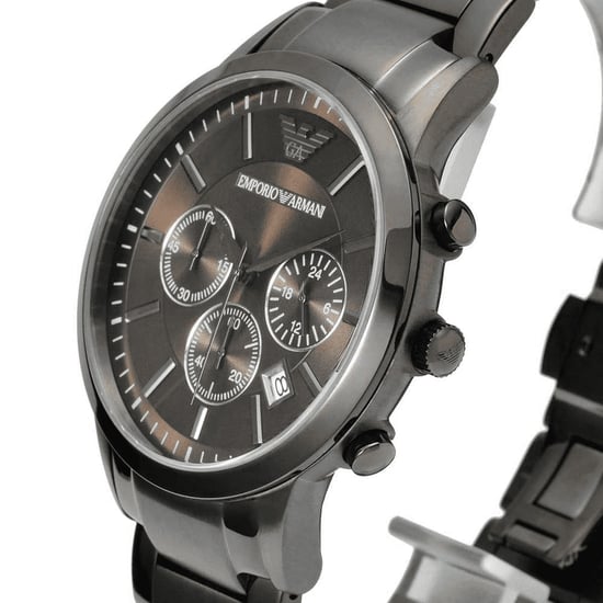 Emporio Armani Horloge AR2454 Black