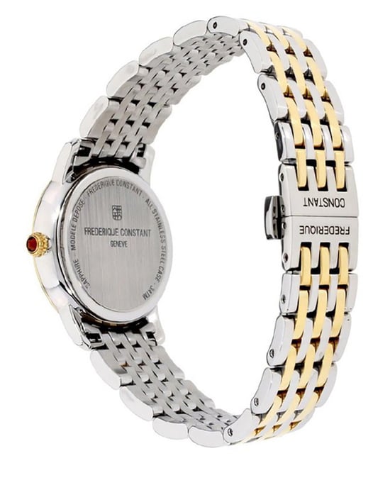 Frédérique Constant Slimline Moonphase Dames Horloge Multi FC-206MPWD1S3B - Image 2