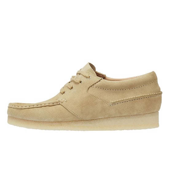 Clarks Originals Wallabee Boat Suede Men's Maple Lace-Up Shoes - Image 5