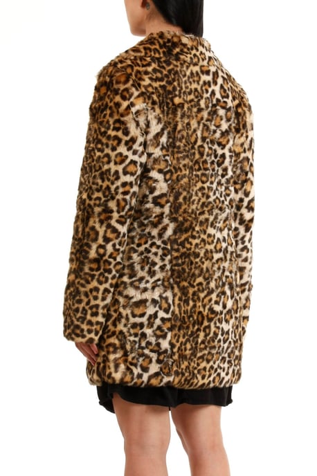 19V69 Italia Womens Jacket Multicolor Will Animal Print