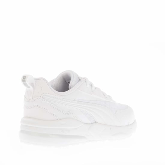 Boy's Puma Juniors Vis2k Trainers in White - Image 3