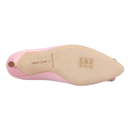 Manolo Blahnik Hangisi 070 Pumps Rosa - Image 6