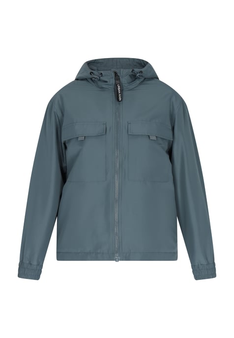 Schmuddelwedda Anorak women grey blue - Image 1