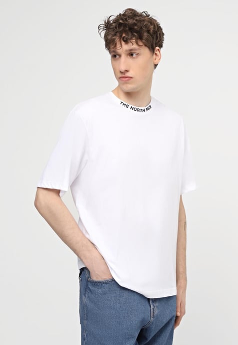 The North Face Mens Zumu S/S Tee in White - Image 1