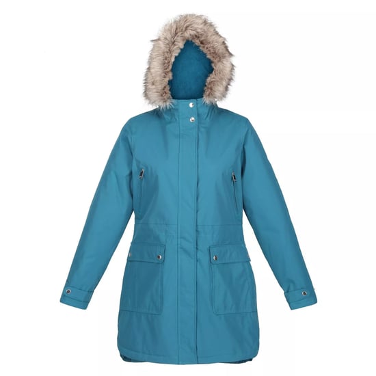 Regatta Womens/Ladies Sabinka Faux Fur Trim Parka (Dragonfly) - Image 1