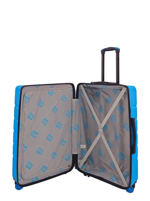 Hard Shell Blue Luggage Travel Bag Suitcases
