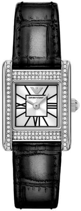 Emporio Armani Genni Dames Zwarte Horloge AR11660 - Image 1