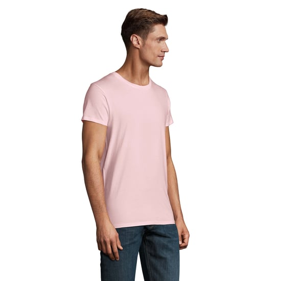 SOLS Heren Crusader Organisch T-shirt (Lichtroze) - Image 5
