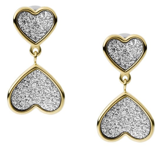 Fossil Sieraden 'Sutton' Dames RVS Oorbellen - Goud JF03939710 - Image 1