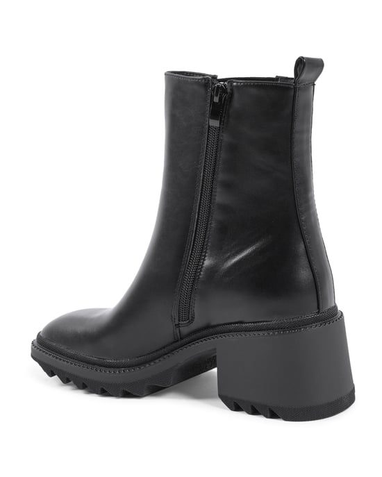 19V69 Italia Womens Ankle Boot Black - Image 3
