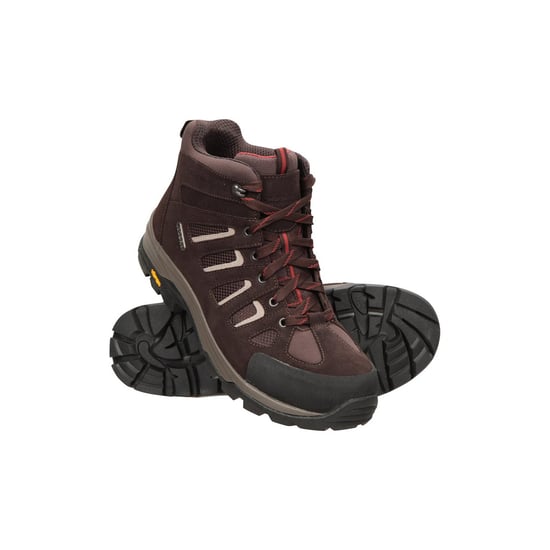 Mountain Warehouse Mens Vertex Extreme Suede Waterproof Boots (Brown) - Image 6