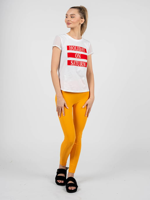 Patrizia Pepe Legginsy Woman's Orange - Image 5