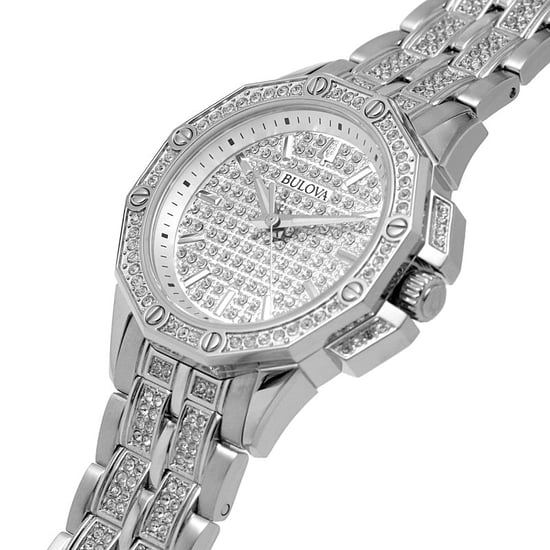 Bulova Octava Dames Zilveren Horloge 96L305 - Image 3