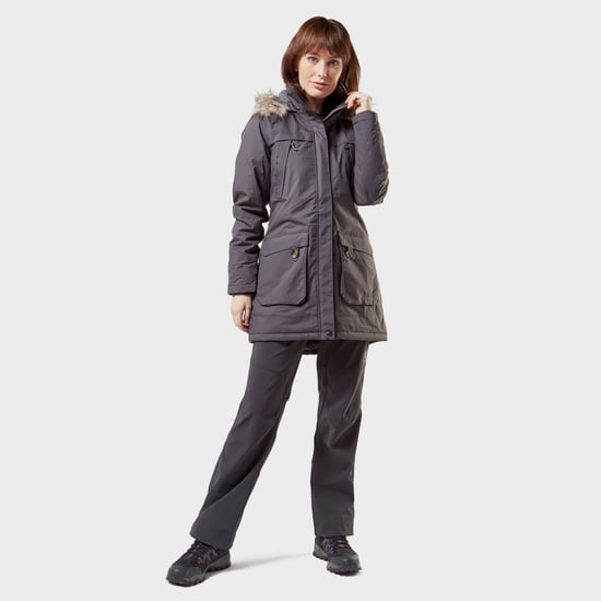 Peter Storm Women's Paloma Waterproof Parka Jacket with Faux Fur Lined Hood, Winter Coat