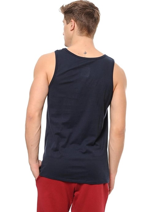 Nike Mens Athletic Gym Casual Vest Tank Top in Navy - Image 2