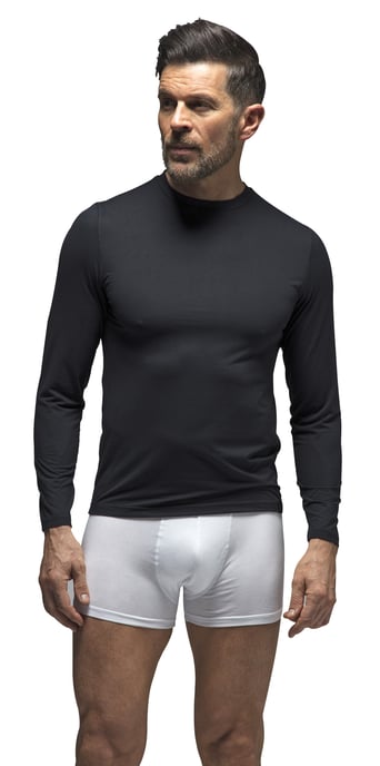 Heat Holders - Mens Long Sleeved Thermal Top | Fleece Lined | Base Layer - Warm - Ultra Lite - Image 1