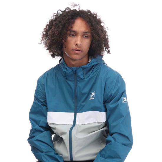 Men's Patrick Cagoule Windbreaker Jacket in Blue