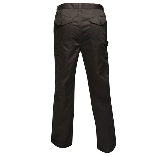 Regatta Heren Pro Cargo Waterdichte Broek - Lang (Verkeer Zwart) - Image 2