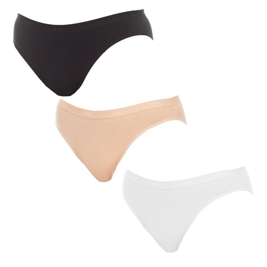 Pack-3 Les Pockets panties elastic fabric D4H00 woman