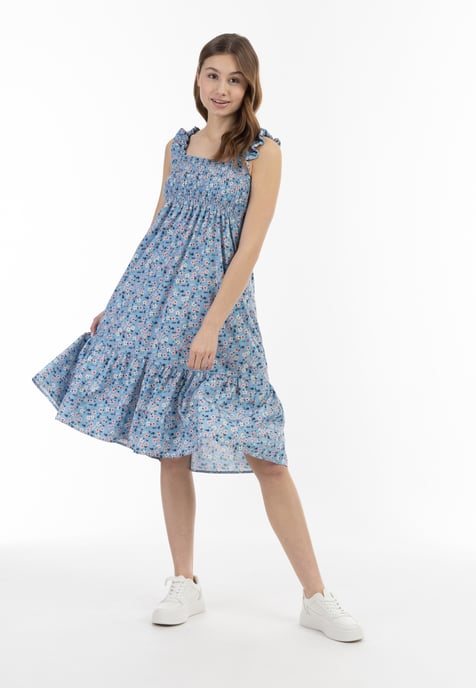 Mymo midi-jurk Dames Blauw Veelkleurig - Image 2
