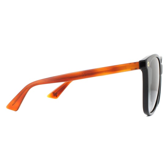 Gucci Zonnebril GG0024S 003 Zwart Bruin Grijs Verloop - Image 4