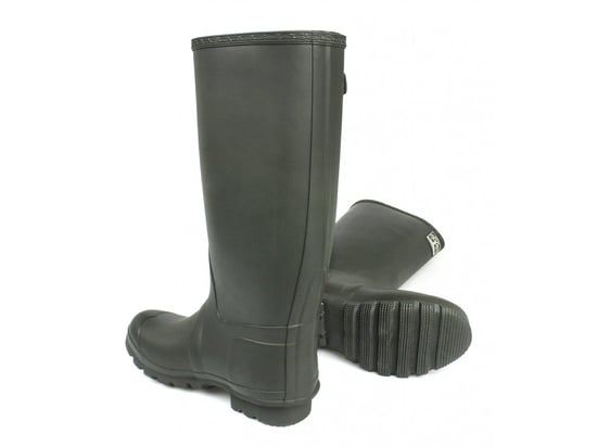 Woodland NEOPRENE Gusset Unisex Buckle Wellington Boots Olive Green - Image 2