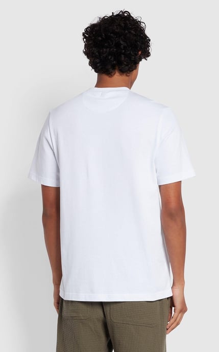 Stacy Pocket T-shirt White - Image 2