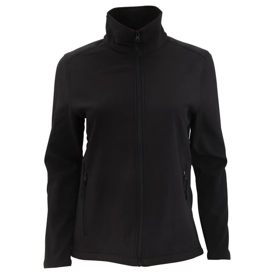 SOLS Dames/dames Race Full Zip Water Repellent Softshell Jacket (Zwart) - Image 3