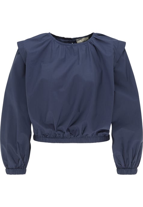Dreimaster Blouse Dames marine - Image 1