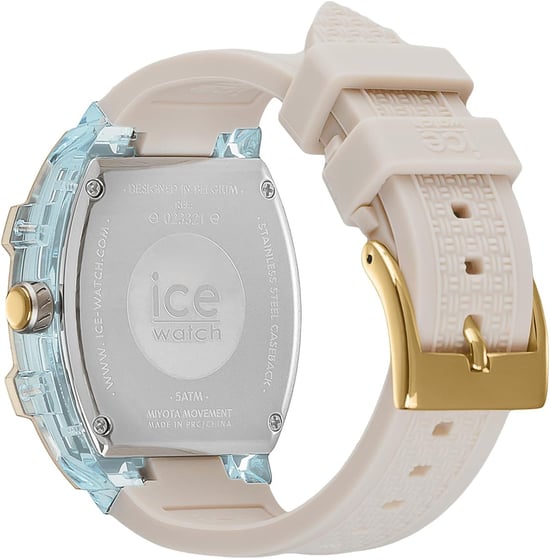 Ice Watch Ice Boliday - Amandelhuid Blauw Dames Beige Horloge 023321 - Image 3