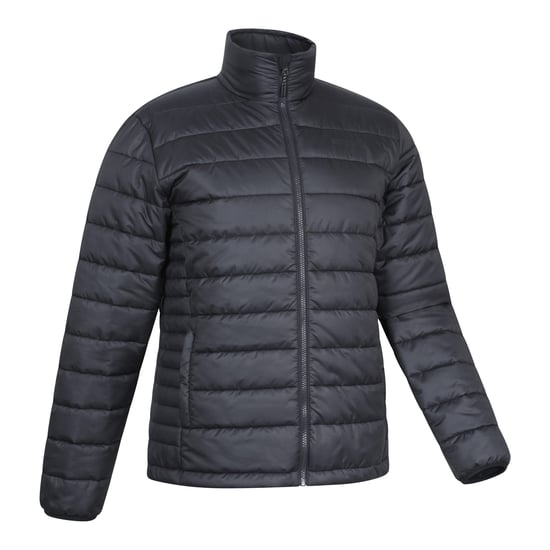Mountain Warehouse Mens Deaks Water Resistant Padded Jacket (Black) - Image 3