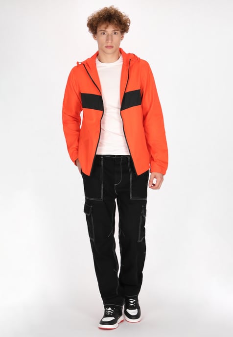 Mo Jas Heren ORANJE ZWART - Image 2