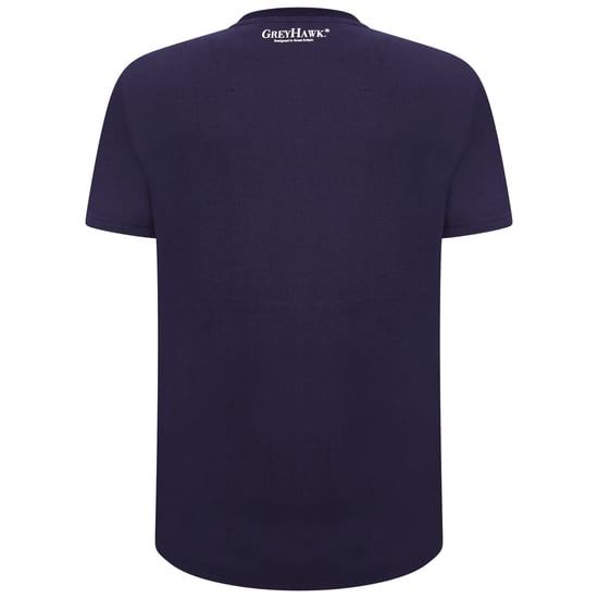Grey Hawk Essential Logo T-Shirt in Navy