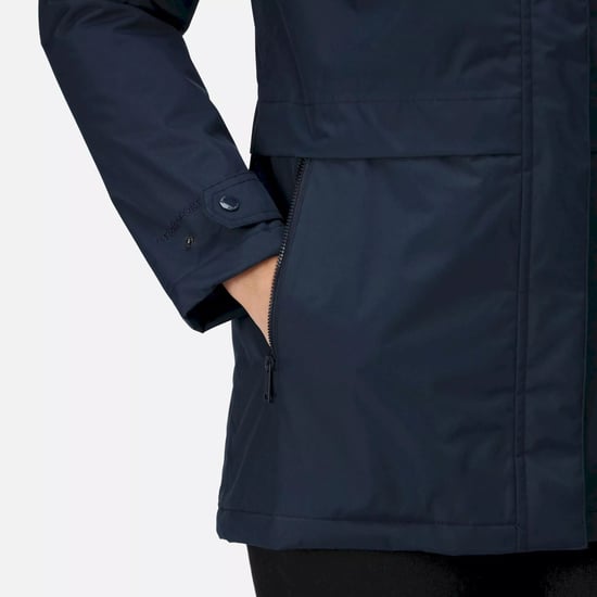 Regatta Womens/Ladies Myla II Parka (Navy) - Image 5
