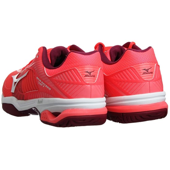 Mizuno Wave Exceed Tour 3 AC Womens Red Tennis Shoes - Image 5