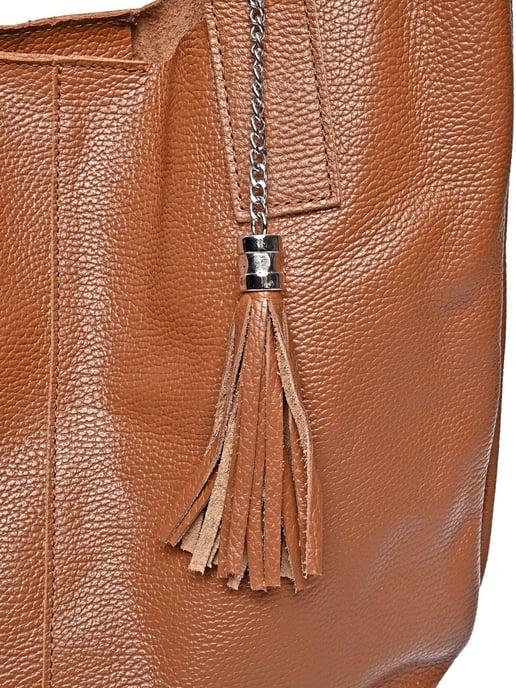 Carla Ferreri  Brown Leather Bag - Image 3