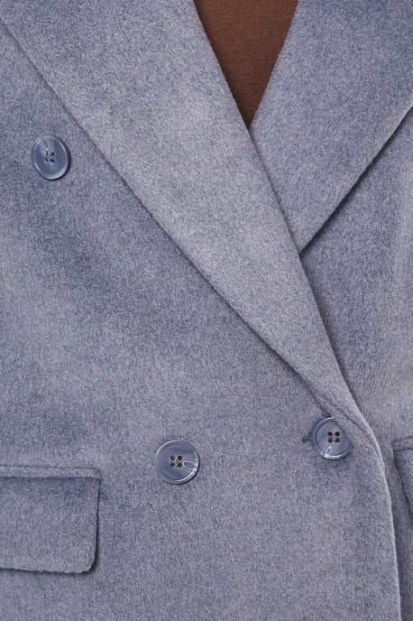 Brushed Wool Blazer Coat - Image 5