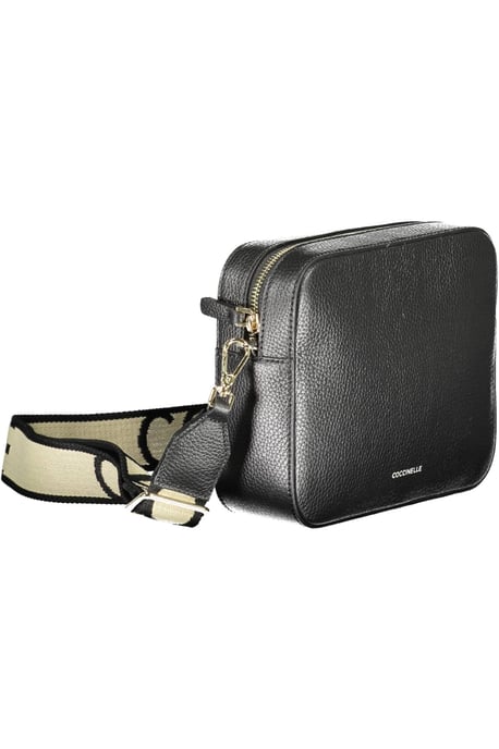 Coccinelle Dames Zwarte Leren Handtas - Image 3