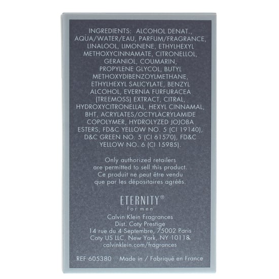 Calvin Klein Eternity Eau de Toilette 30ml Spray
