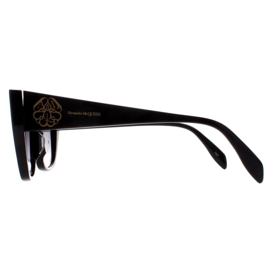 Alexander McQueen Cat Eye Womens Black Grey Gradient AM0284S