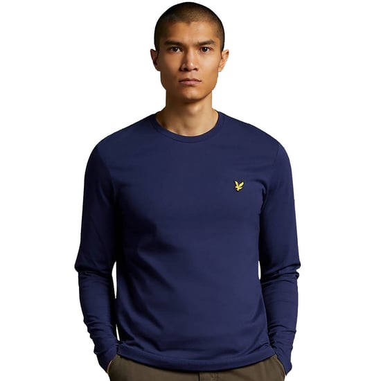 Lyle & Scott Mens Long Sleeve Regular Fit Cotton T Shirt - Image 1