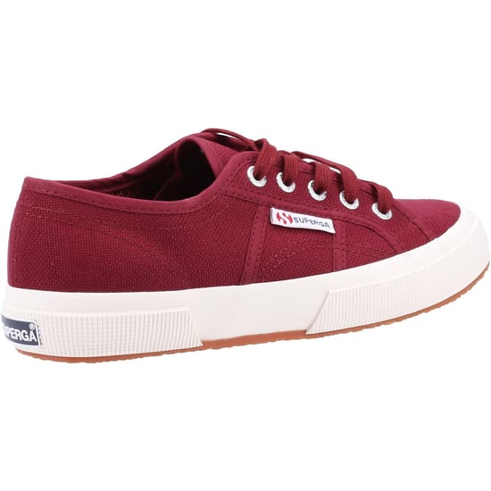 Superga 2750 Cotu Classic 100% Katoen Dames Donker Bordeaux Trainers - Image 2