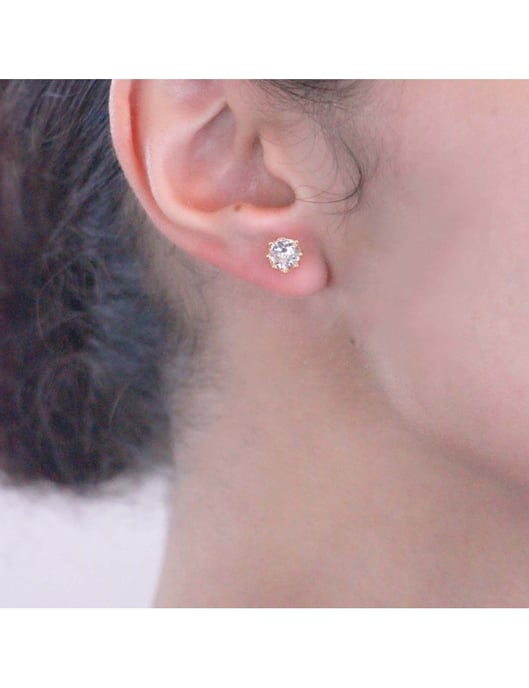 Lily Set - guld och kristall - Image 4