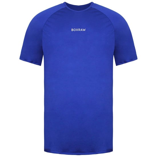 BoxRaw SMRT-TEC Mens Navy Blue T-Shirt - Image 1