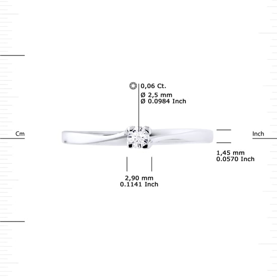 DIADEMA - Ring - Diamonds - White Gold