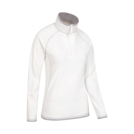 Mountain Warehouse Dames/Dames Montana Half Zip Fleece Top (Beige) - Image 5