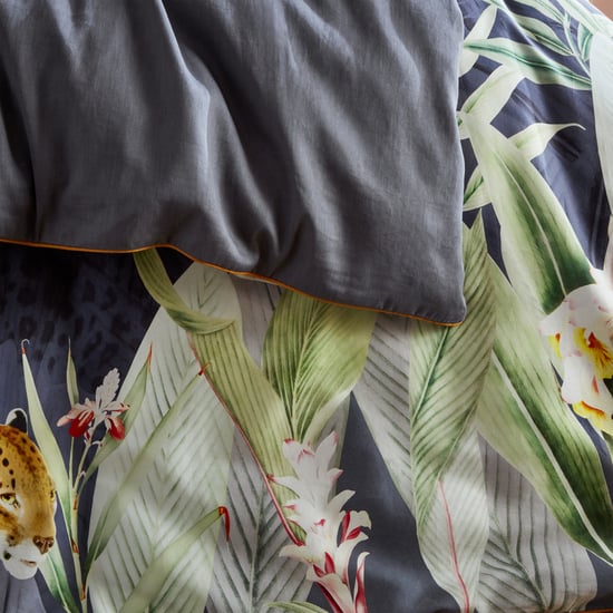 200 Thread Count Artemis Botanic Luxury Leopard Duvet Cover Set - Image 3