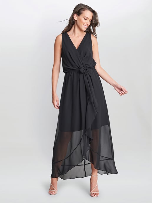 Imogen Sleevless Wrap Dress